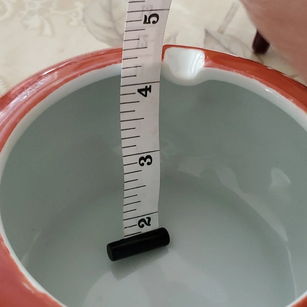 VINTAGE LATE 20TH CENTURY CHINISERIE CIGAR ASHTRAY CATCH ALL.